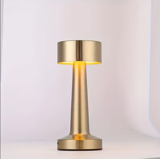 LED galda lampa ( zelta)